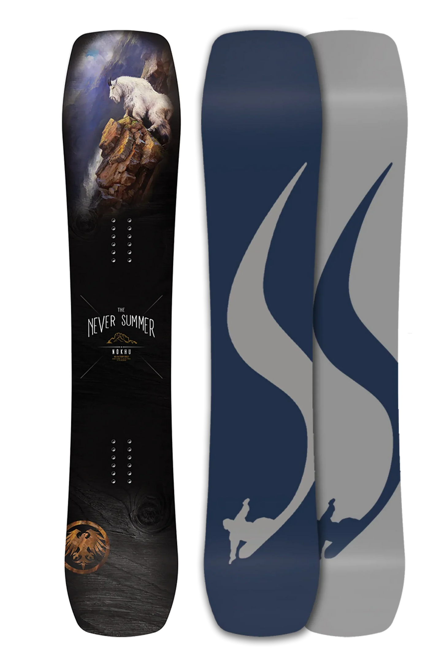 Never Summer Triple Camber Nokhu 2025 Men's Snowboard