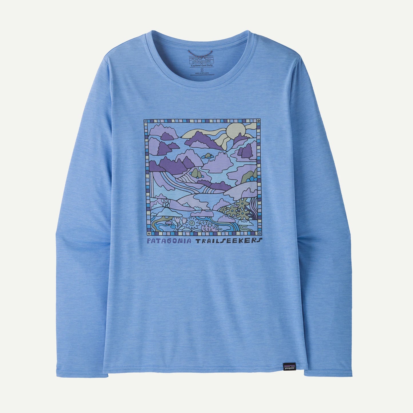 Patagonia Women's Long-Sleeved Capilene Cool Daily Graphic Shirt - Lands