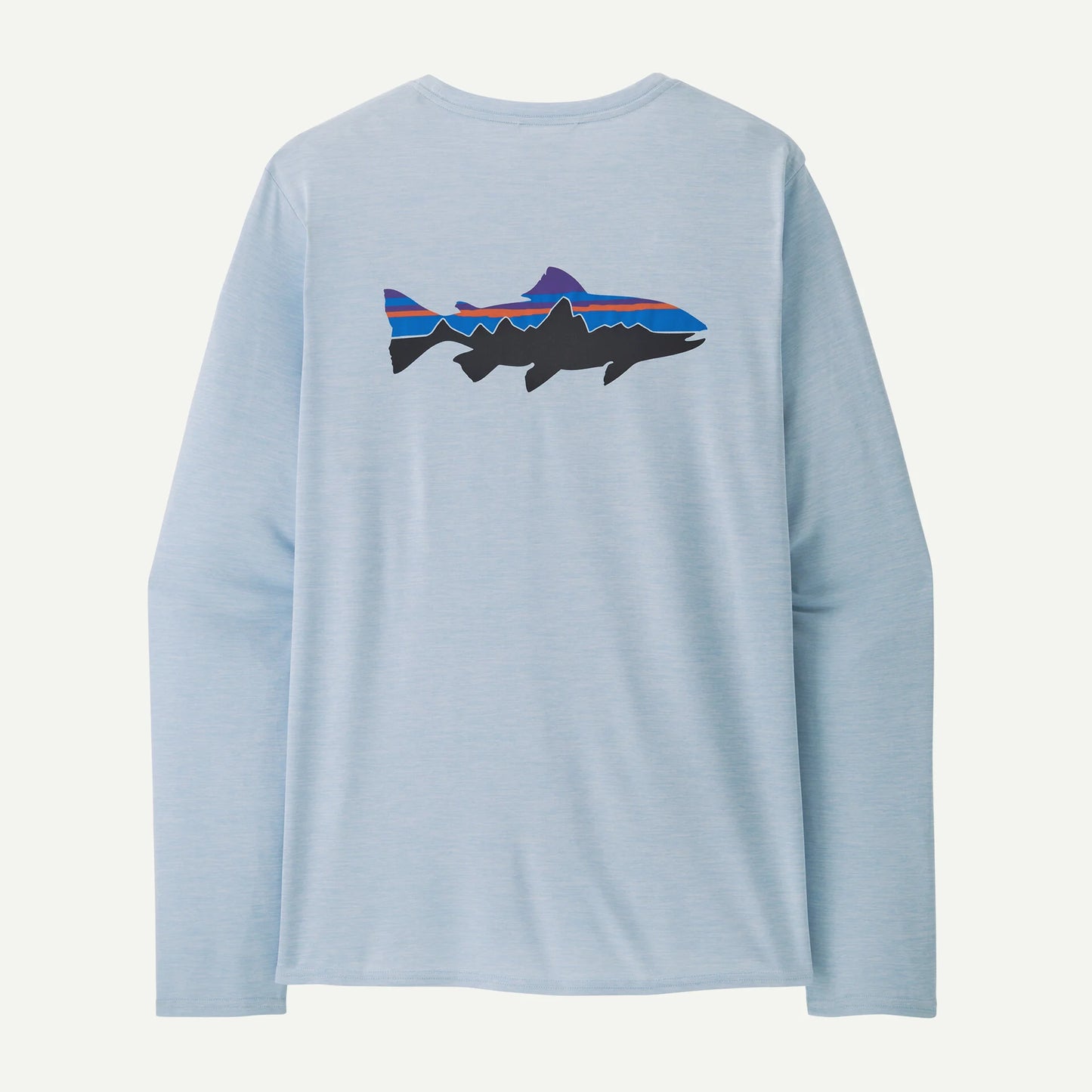 Patagonia Men's Long-Sleeved Capilene Cool Daily Graphic Shirt - Waters