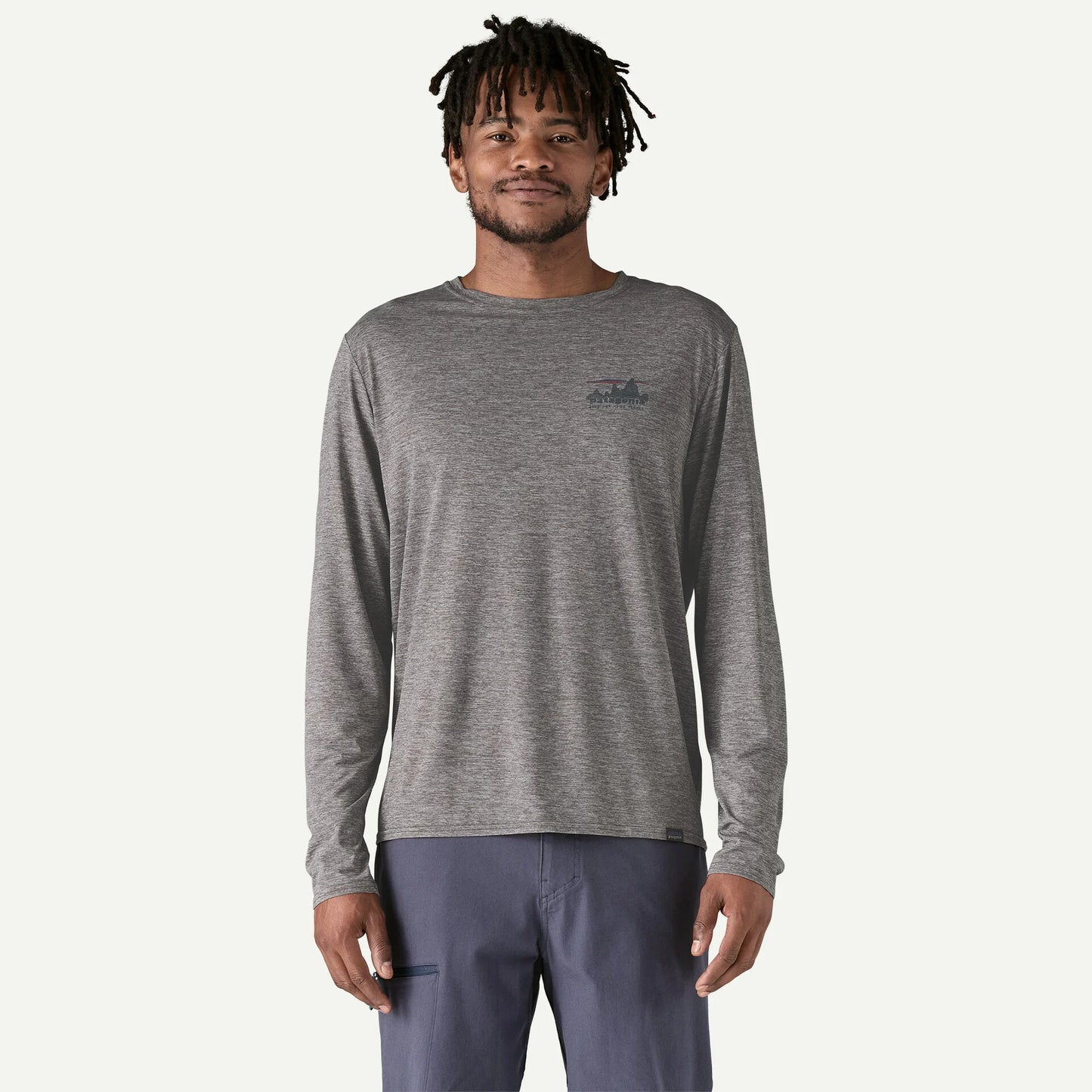Patagonia Men's Long-Sleeved Capilene Cool Daily Graphic Shirt