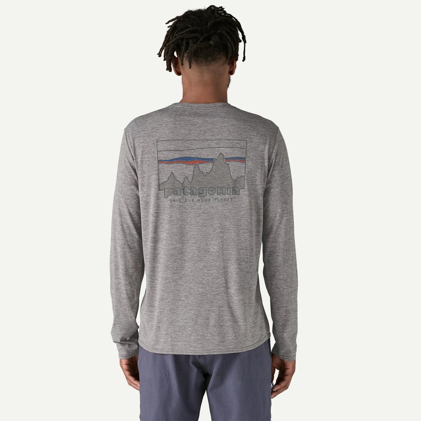 Patagonia Men's Long-Sleeved Capilene Cool Daily Graphic Shirt