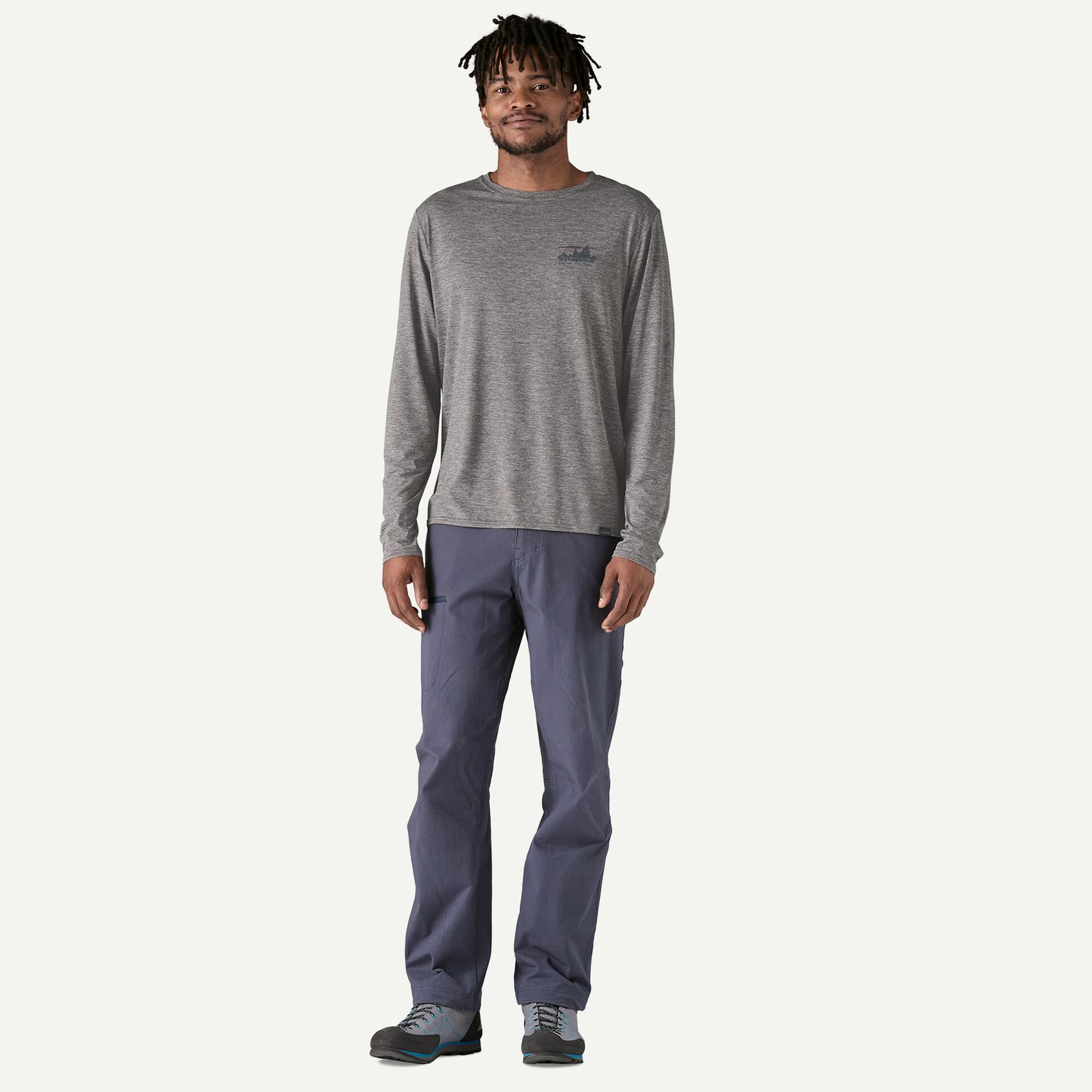 Patagonia Men's Long-Sleeved Capilene Cool Daily Graphic Shirt