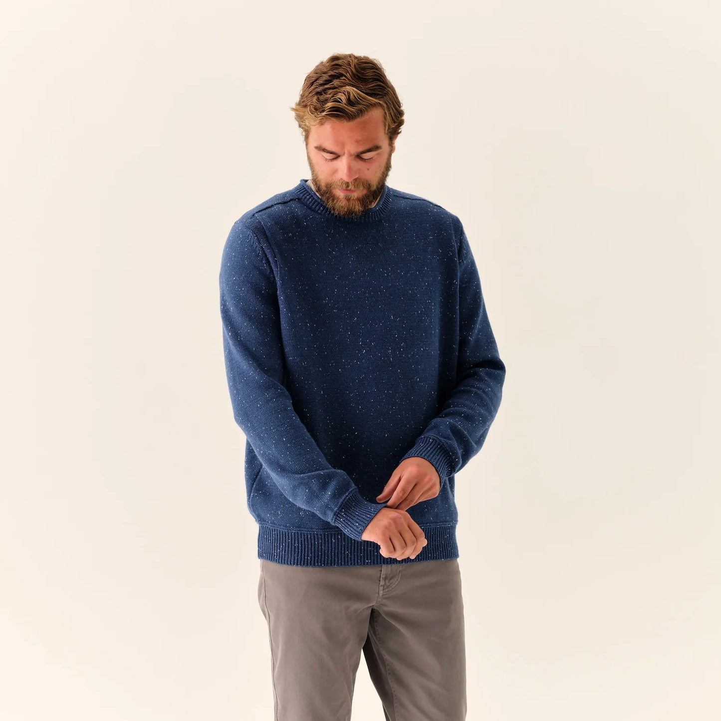 Levitate Mens Fisherman Sweater