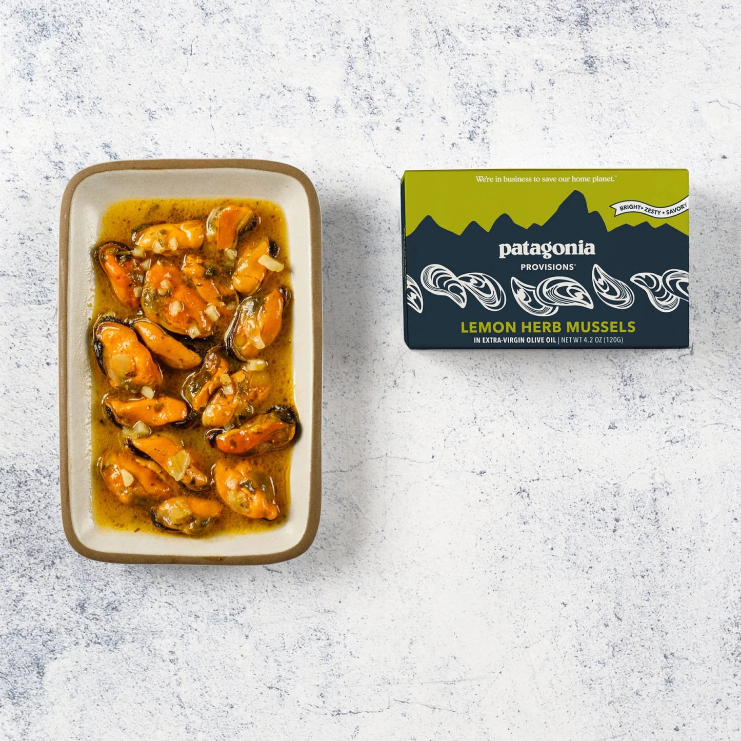 Patagonia Provisions Lemon Herb Mussels