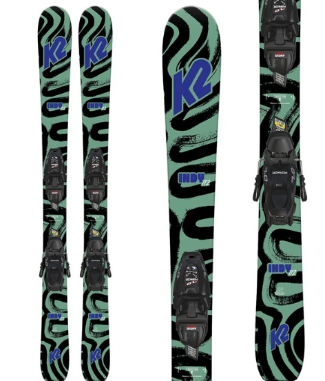 2022 K2 Indy Skis / Marker FDT 4.5