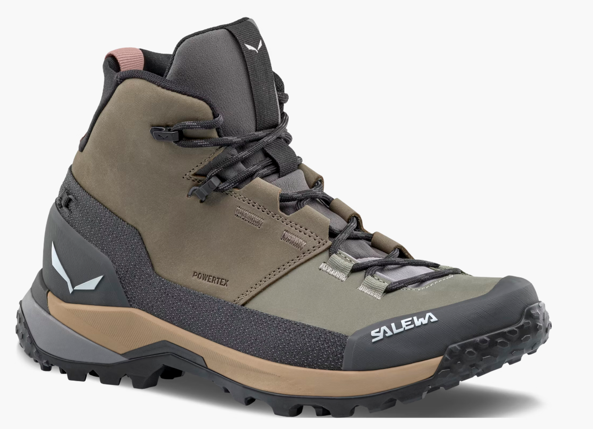 Salewa Puez Leather Mid Powertex Shoe Womens