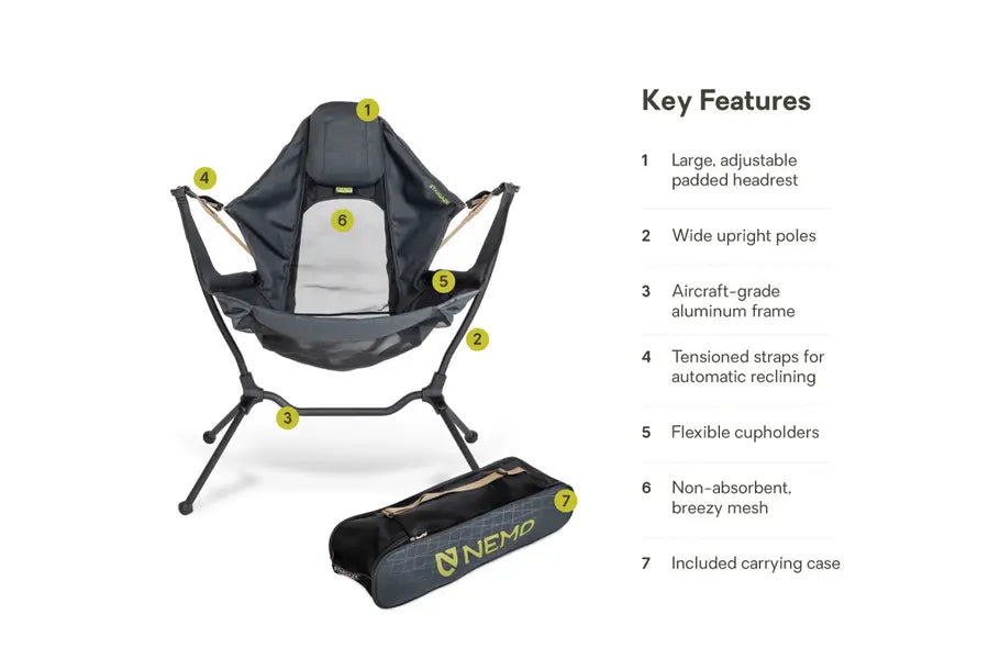 NEMO Stargaze™ Reclining Camp Chair