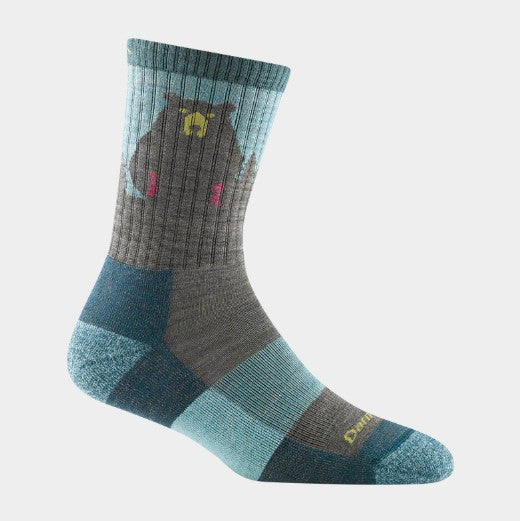 Darn Tough Women's Bear Town Micro Crew Lightweight Hiking Sock 1970