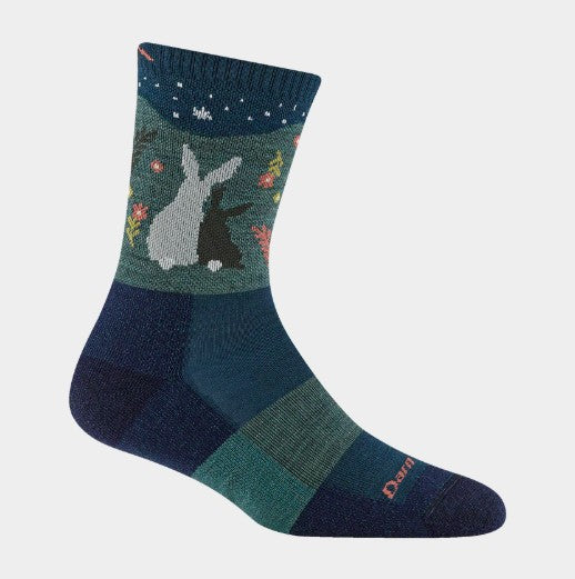 Darn Tough Women's Critter Club Micro Crew Lightweight Hiking Sock 5001
