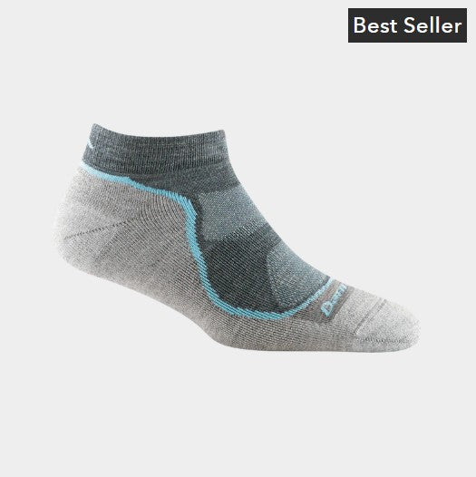 Darn Tough Women's Light Hiker No Show Lightweight Hiking Sock 1986