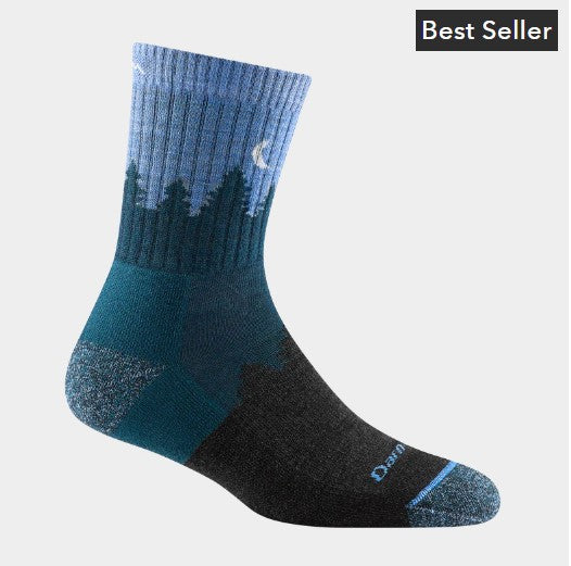 Darn Tough Women's Treeline Micro Crew Midweight Hiking Sock 1971