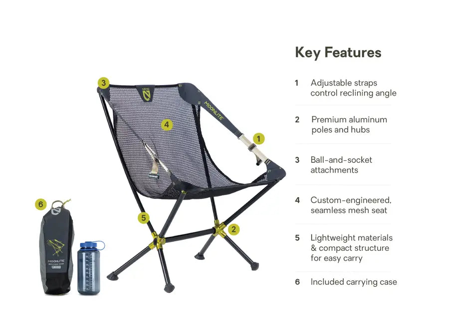 NEMO Moonlite™ Reclining Camp Chair