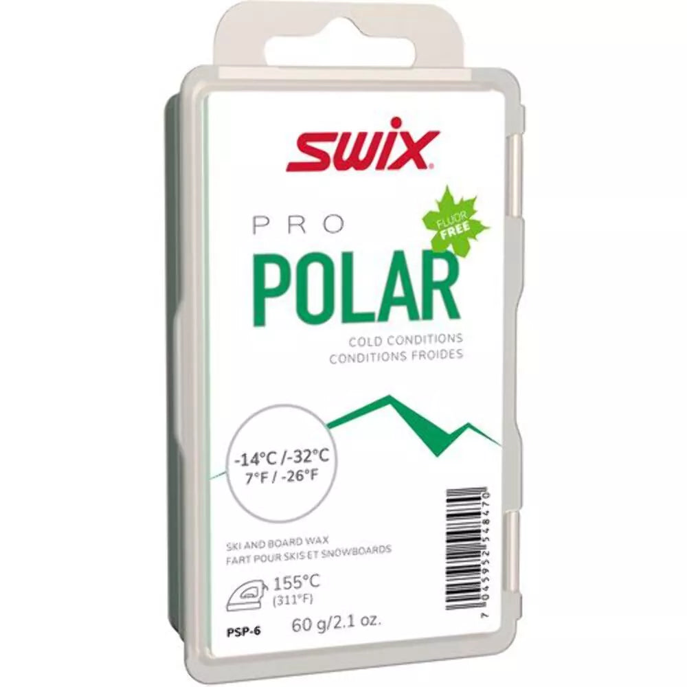 Swix Pro Polar Wax For Cold Conditions 60g