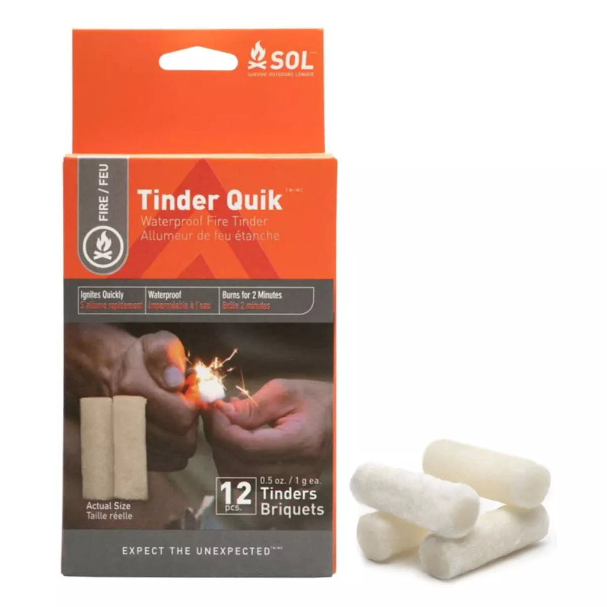 SOL Tinder Quik Pack of 12