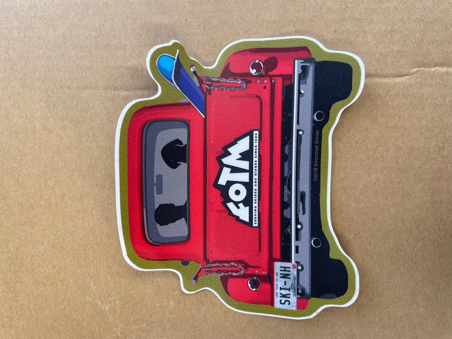 FOTM Custom Stickers