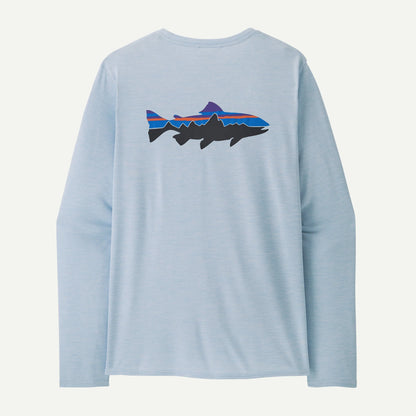 Patagonia Men's Long-Sleeved Capilene Cool Daily Graphic Shirt - Waters