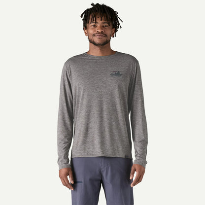Patagonia Men's Long-Sleeved Capilene Cool Daily Graphic Shirt