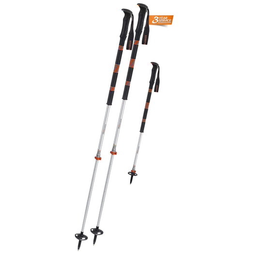 Komperdell Contour Titanal II Foam orange ski pole