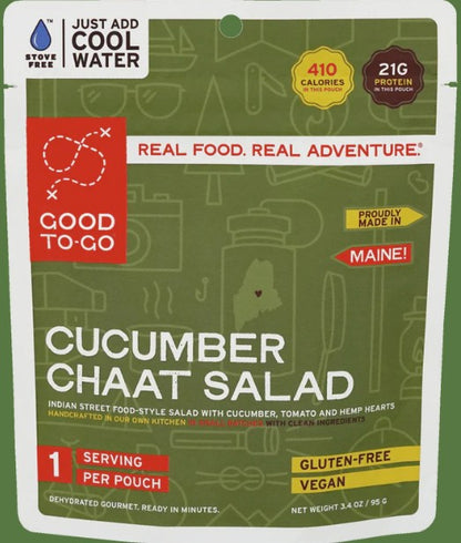 Good To-Go Cucumber Chaat Salad