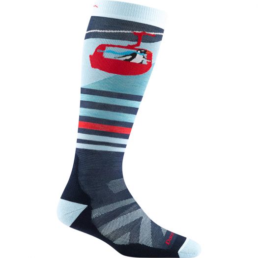 Darn Tough Kids Skipper Over-the-Calf Midweight Ski & Snowboard Sock