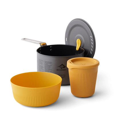 Sea To Summit Frontier Ultralight 1.3L Pot Cook Set - (3 Piece)