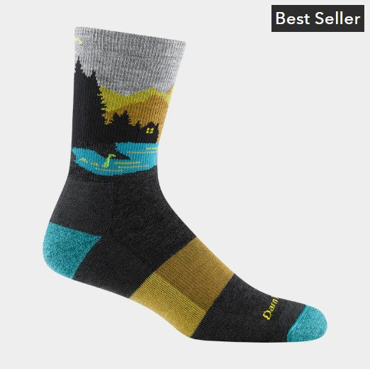 Darn Tough Men's Close Encounters Micro Crew Midweight Hiking Sock 5014