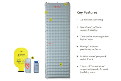 NEMO Tensor™ All-Season Ultralight Insulated Sleeping Pad - REGULAR WIDE