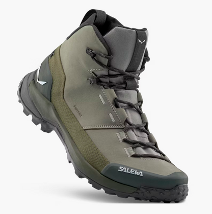 Salewa Puez Leather Mid Powertex Shoe Men