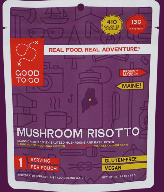 Good To-Go Mushroom Risotto