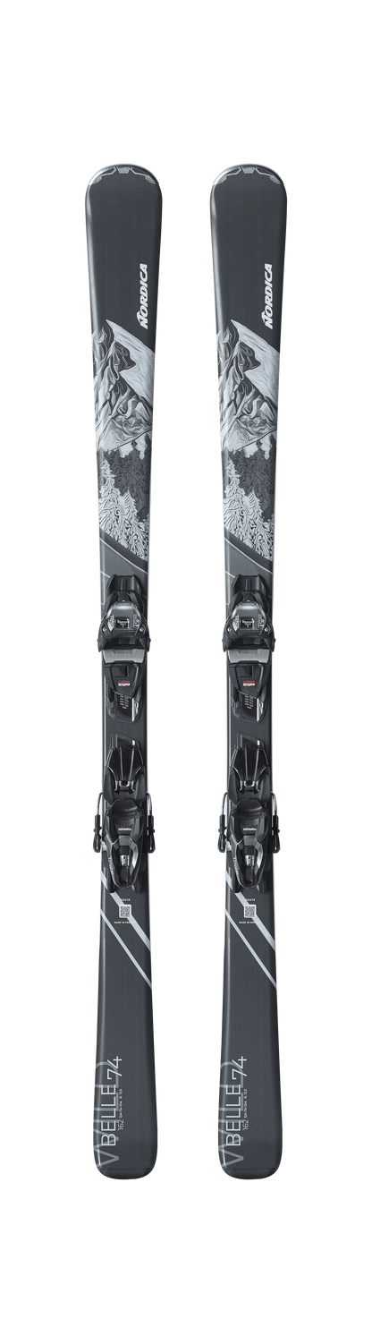 2026 Nordica Wild Belle 74 / Marker TP2Compact 10FDT