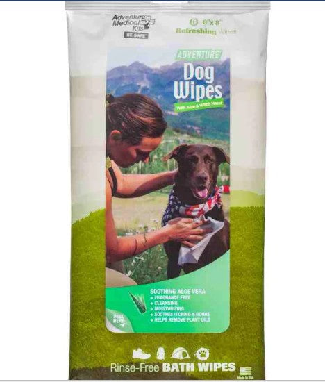 Adventure Dog Wipes, Pkg./8