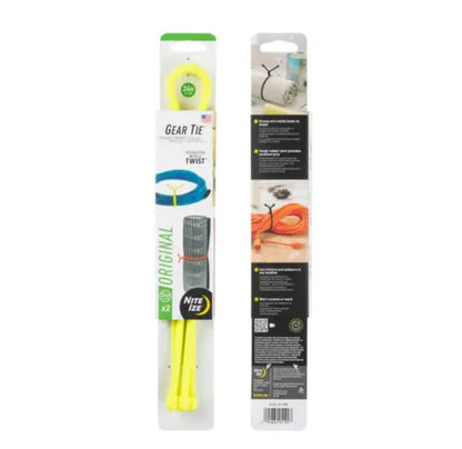Nite Ize Gear Tie Original Reusable Rubber Twist Tie