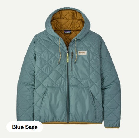 Patagonia Men's Diamond Quilted Bomber Hoodie