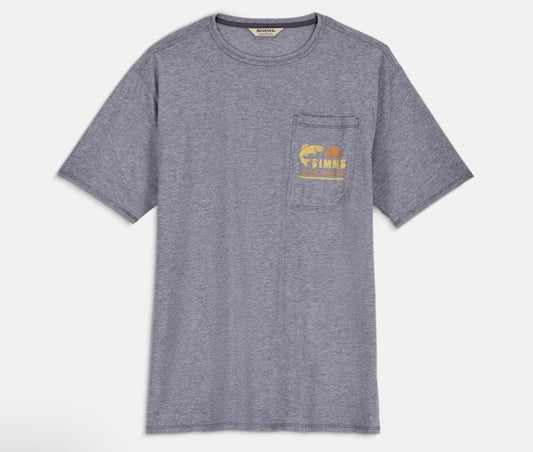 Simms Men's Harbor Lightweight Pocket T-Shirt