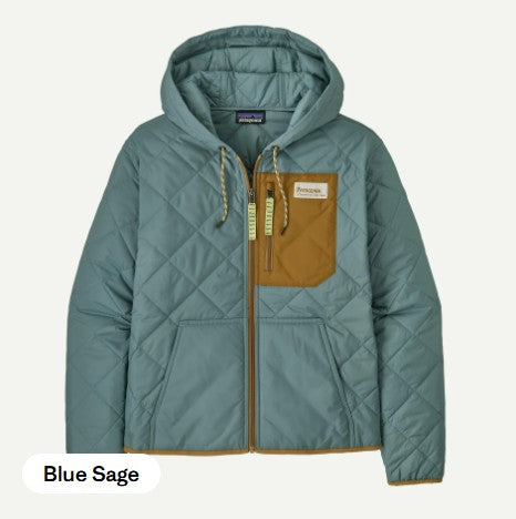 Patagonia Women's Diamond Quilted Bomber Hoodie