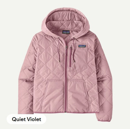 Patagonia Women's Diamond Quilted Bomber Hoodie
